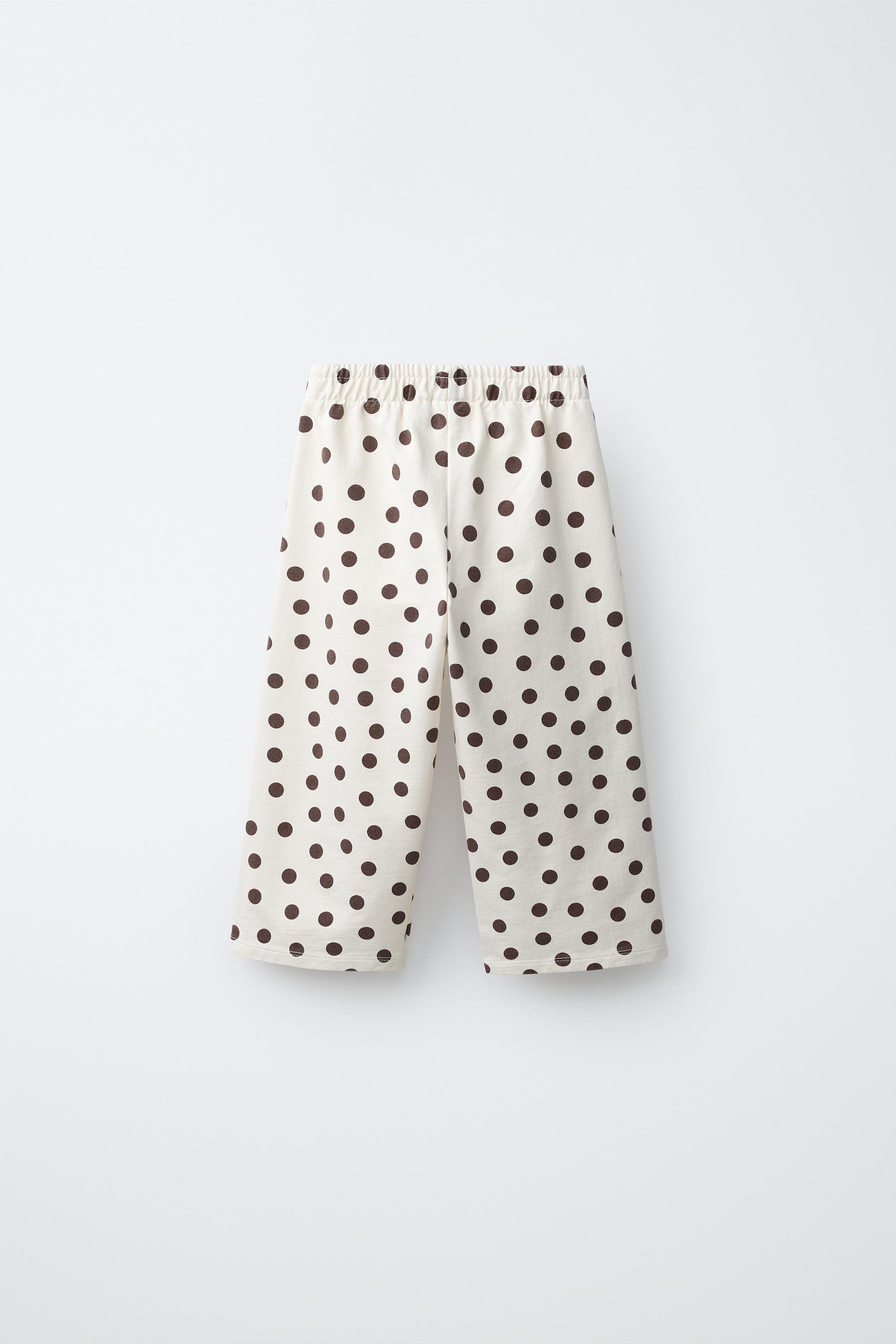 STRIPED PLUSH CULOTTES | Zara US