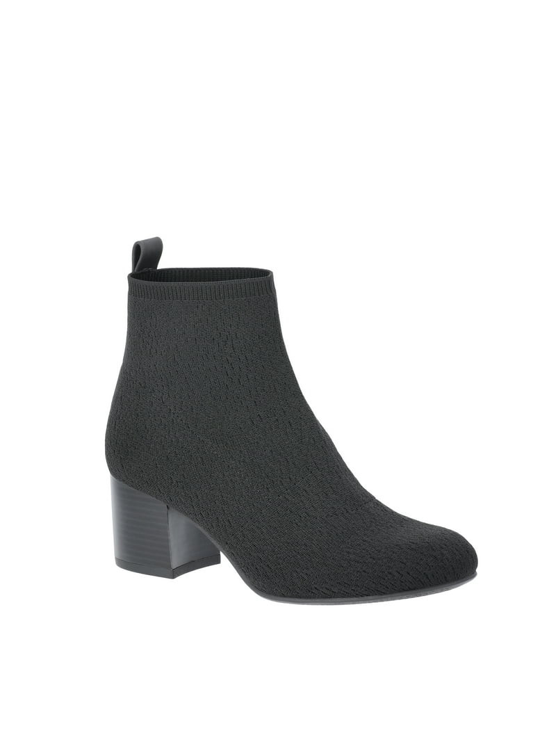 Time and Tru Women's Comfort Knit Booties, Sizes 6-11 | Walmart (US)