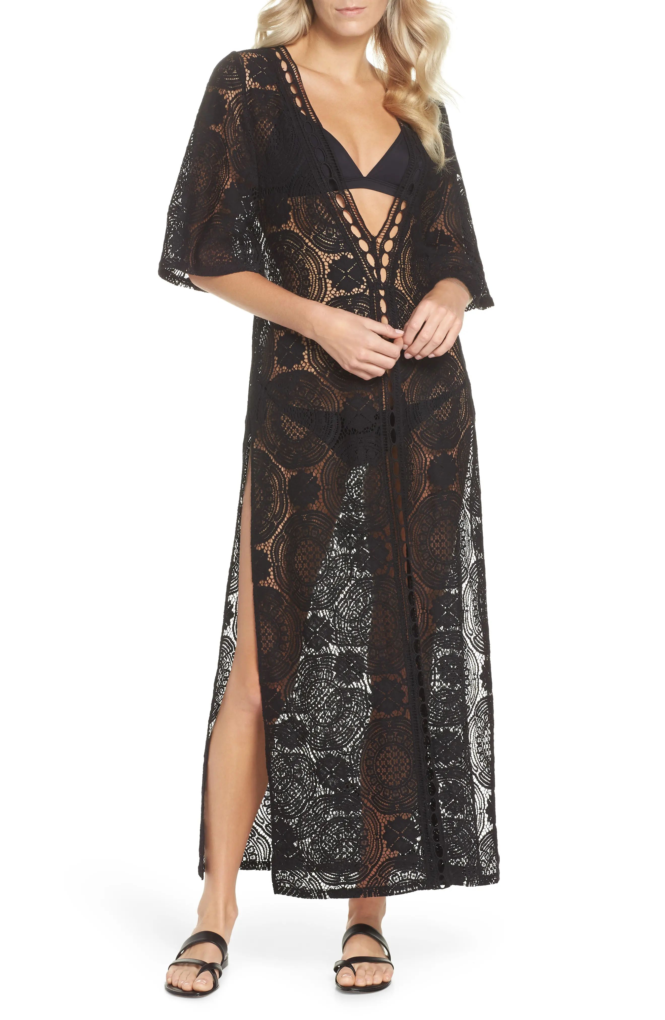 Chelsea28 Lace Cover-Up Maxi Dress | Nordstrom