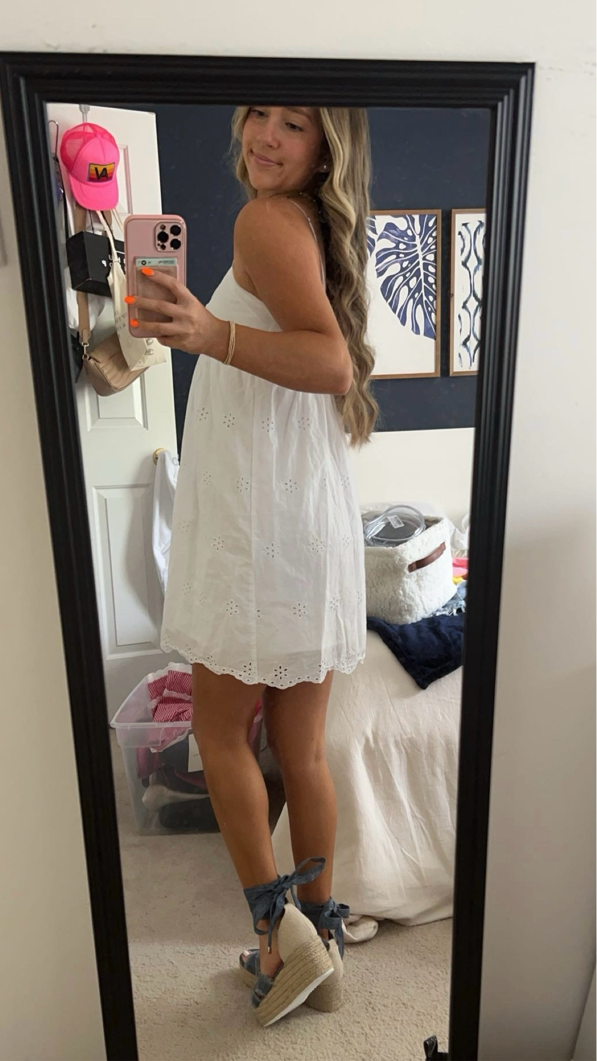 denim bow tie platform heels💙 on sale!!!