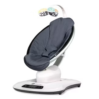 4moms mamaRoo 4 5 Unique Motions Bluetooth Enabled Baby Swing - Dark Gray Cool Mesh | Target