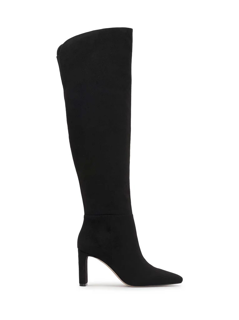 Sussta Over The Knee Boot in Black Suede | Jessica Simpson