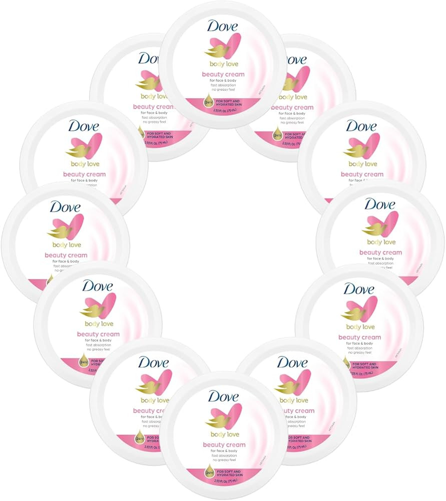 Dove Nourishing Body Care, Face, Hand, and Body Beauty Cream for Normal to Dry Skin Lotion for Wo... | Amazon (US)