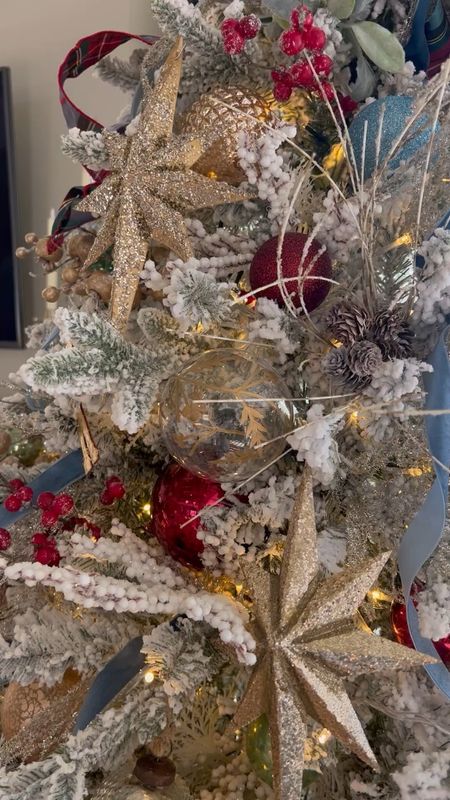 These budget-friendly glass ornaments from the My Texas House collection at Walmart look hand painted and elevate the loom of our tree! Classic ornament, tree decor, Walmart Christmas

#LTKHoliday #LTKSeasonal #LTKhome