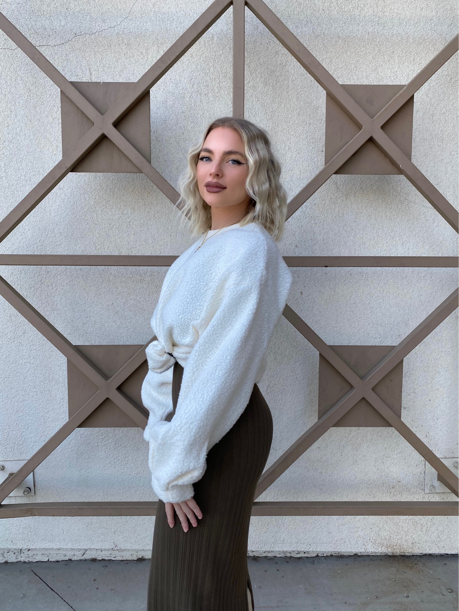 Throwing a sweater over a maxi dress makes it perfect for cold weather! And more flattering too! ✨

Waved my hair with the 3 barrel waver from amazon! 

#LTKSeasonal #LTKunder100