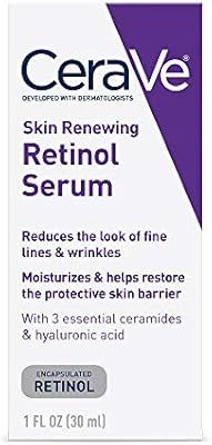 CeraVe Anti Aging Retinol Serum | 1 Ounce | Cream Serum for Smoothing Fine Lines and Skin Brighte... | Amazon (US)