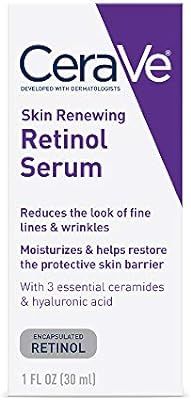 CeraVe Anti Aging Retinol Serum | 1 Ounce | Cream Serum for Smoothing Fine Lines and Skin Brighte... | Amazon (US)
