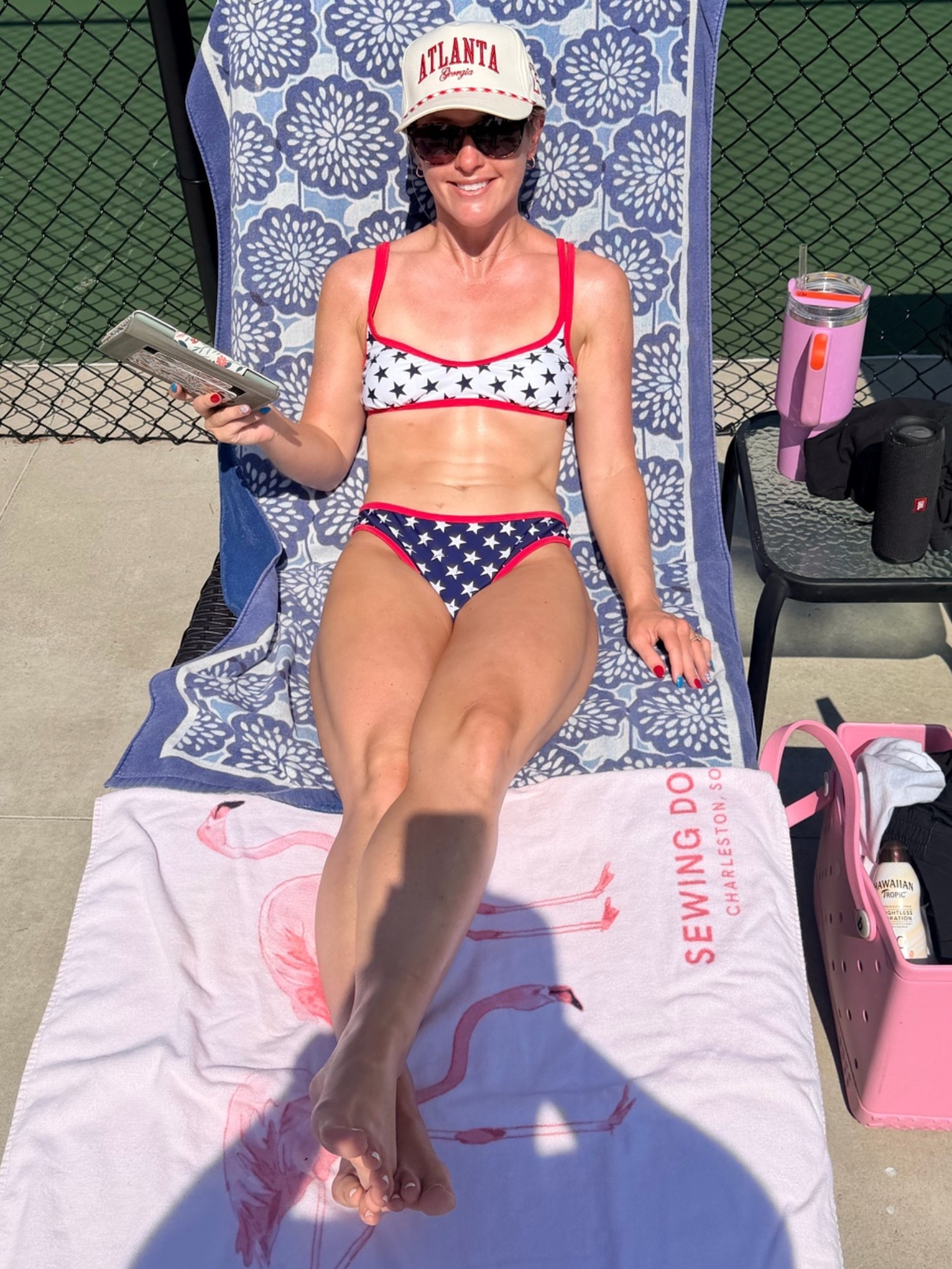 Spending the Fourth of July hanging out by the pool soaking up the sunshine today! How are yall spending your Fourth of July this year?!

#LTKootd #LTKSeasonal #LTKSwim