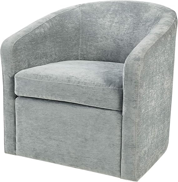 Martha Stewart Amber Swivel Chairs - Solid Wood, Curved Back, Deep Seating Living Room Furniture ... | Amazon (US)