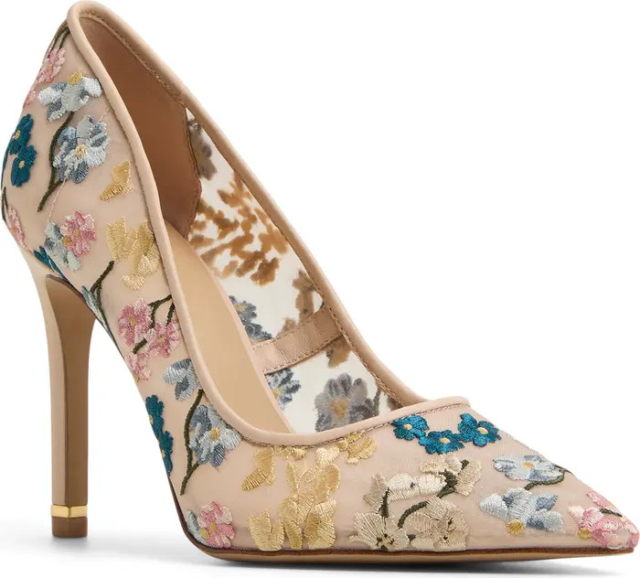 Ted Baker London Cara Icon Pointed Toe Pump (Women) | Nordstrom | Nordstrom