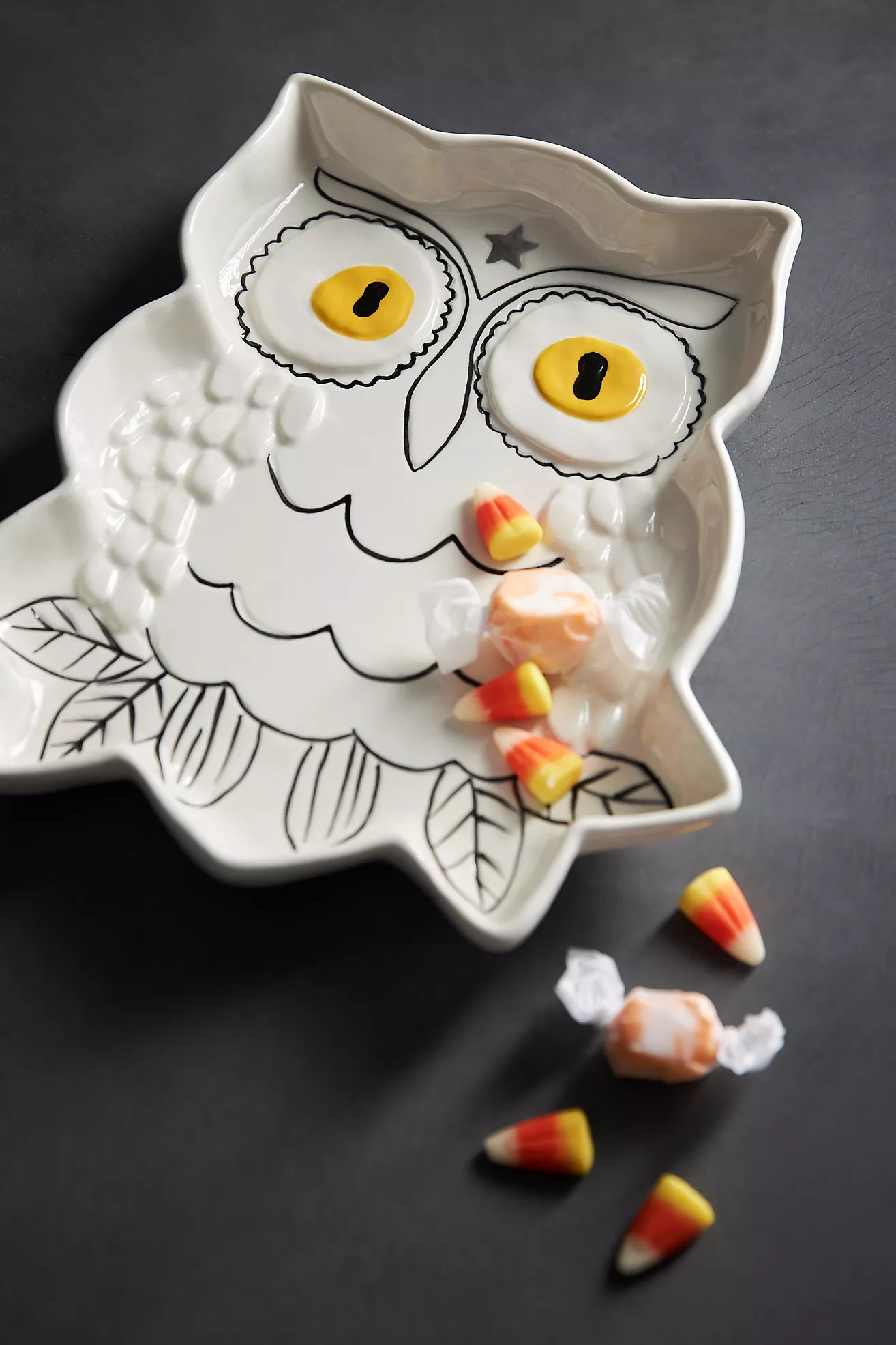 Francesca Kaye Halloween Magic Dessert Plate | Anthropologie (US)