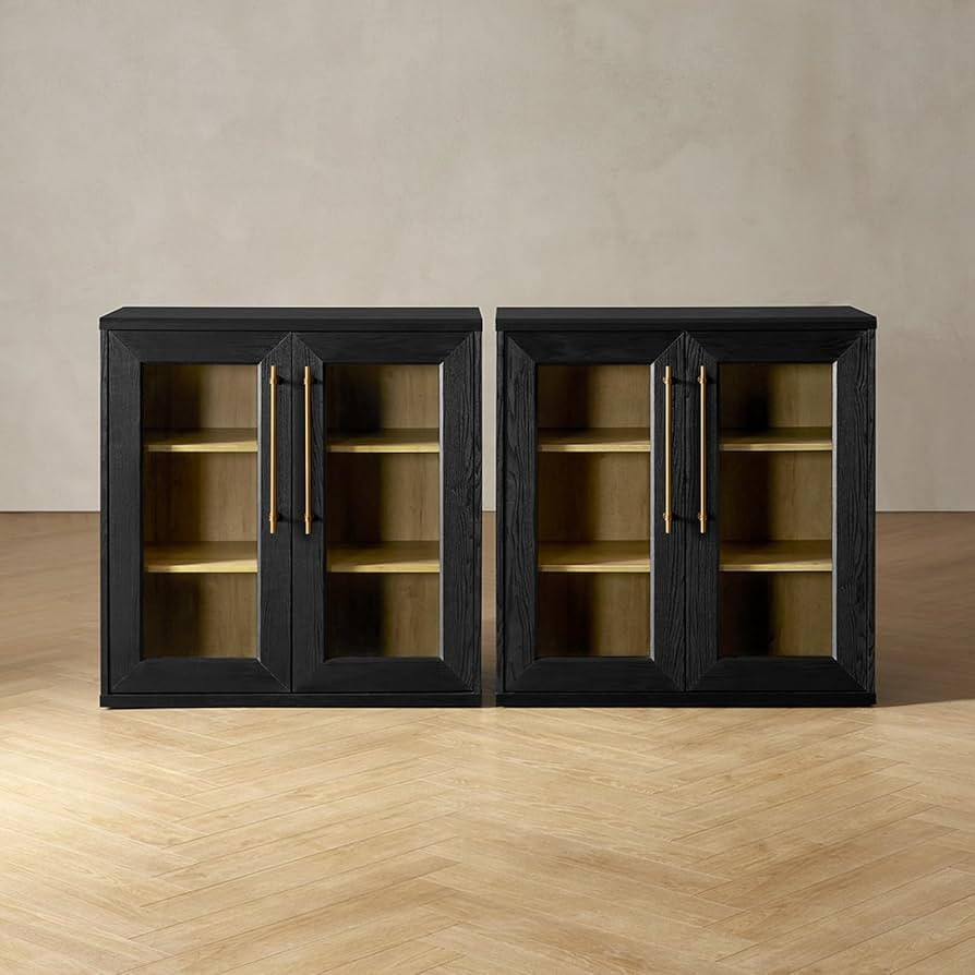 mopio Blake Storage Cabinet, Sideboard Buffet Cabinet with Storage, Small Modular Accent Display ... | Amazon (US)