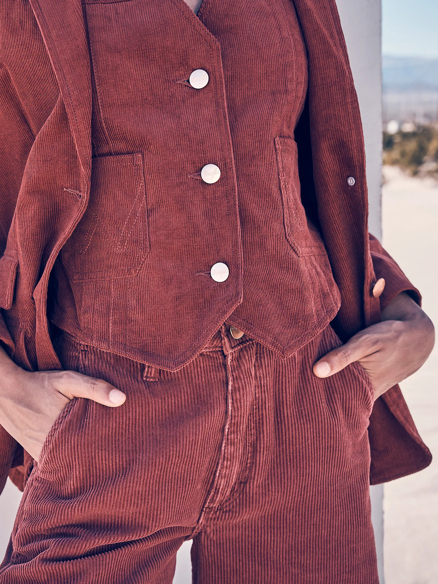 Femme Corduroy Vest | Wrangler