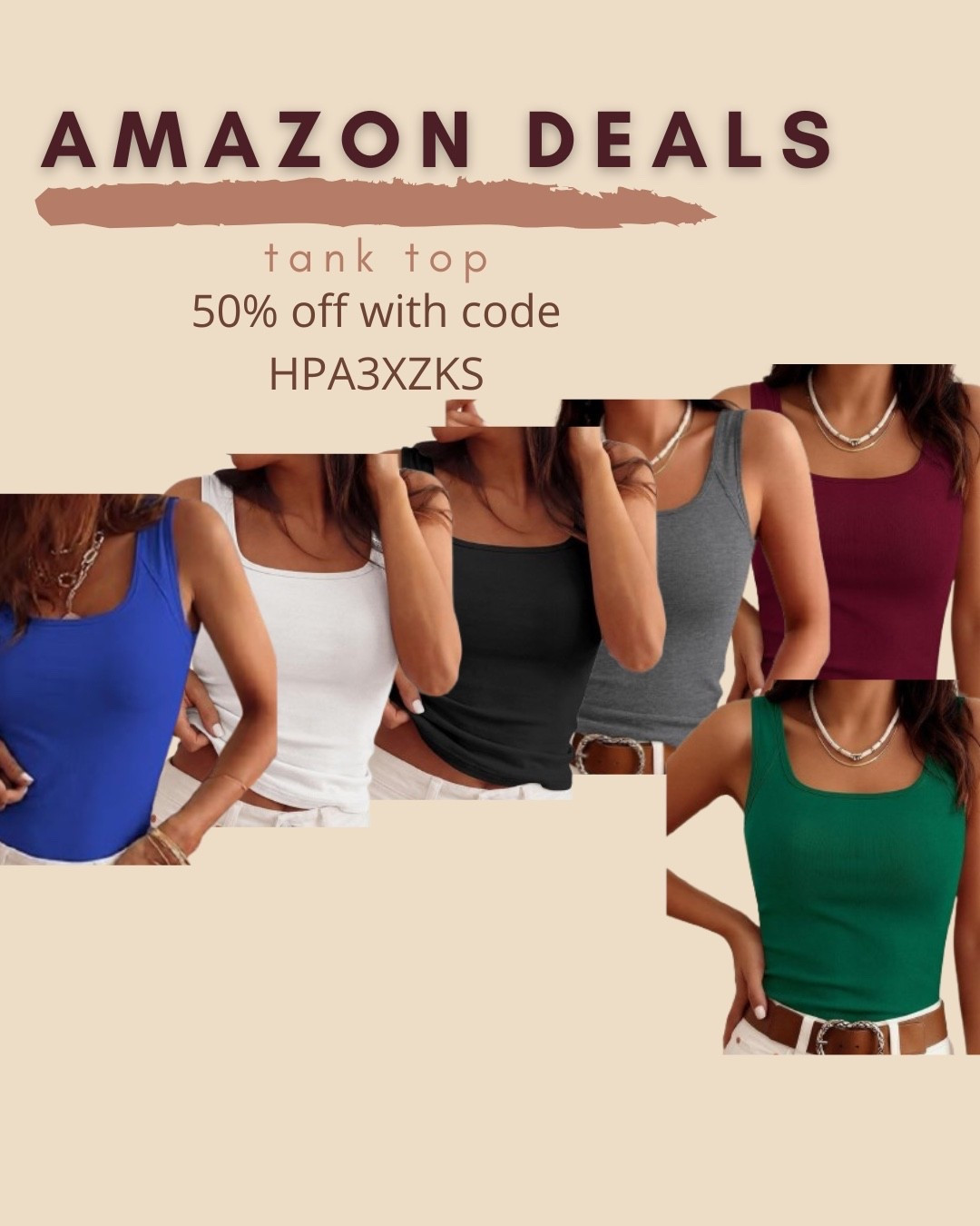 $8 ends 5/17

Amazon fashion
Amazon deals
Tank top

#LTKSaleAlert