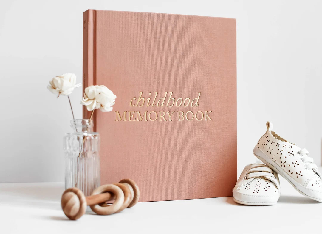 Childhood Memory Book: Birth through 18 Keepsake Journal | Baby Shower Gift for New Mom | Etsy (US)