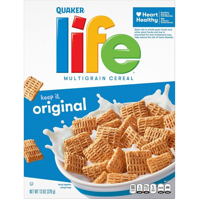 Life Original Breakfast Cereal  - 13oz - Quaker Oats | Target