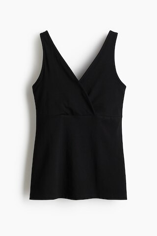 H & M - MAMA Nursing Tank Top - Black | H&M (US + CA)