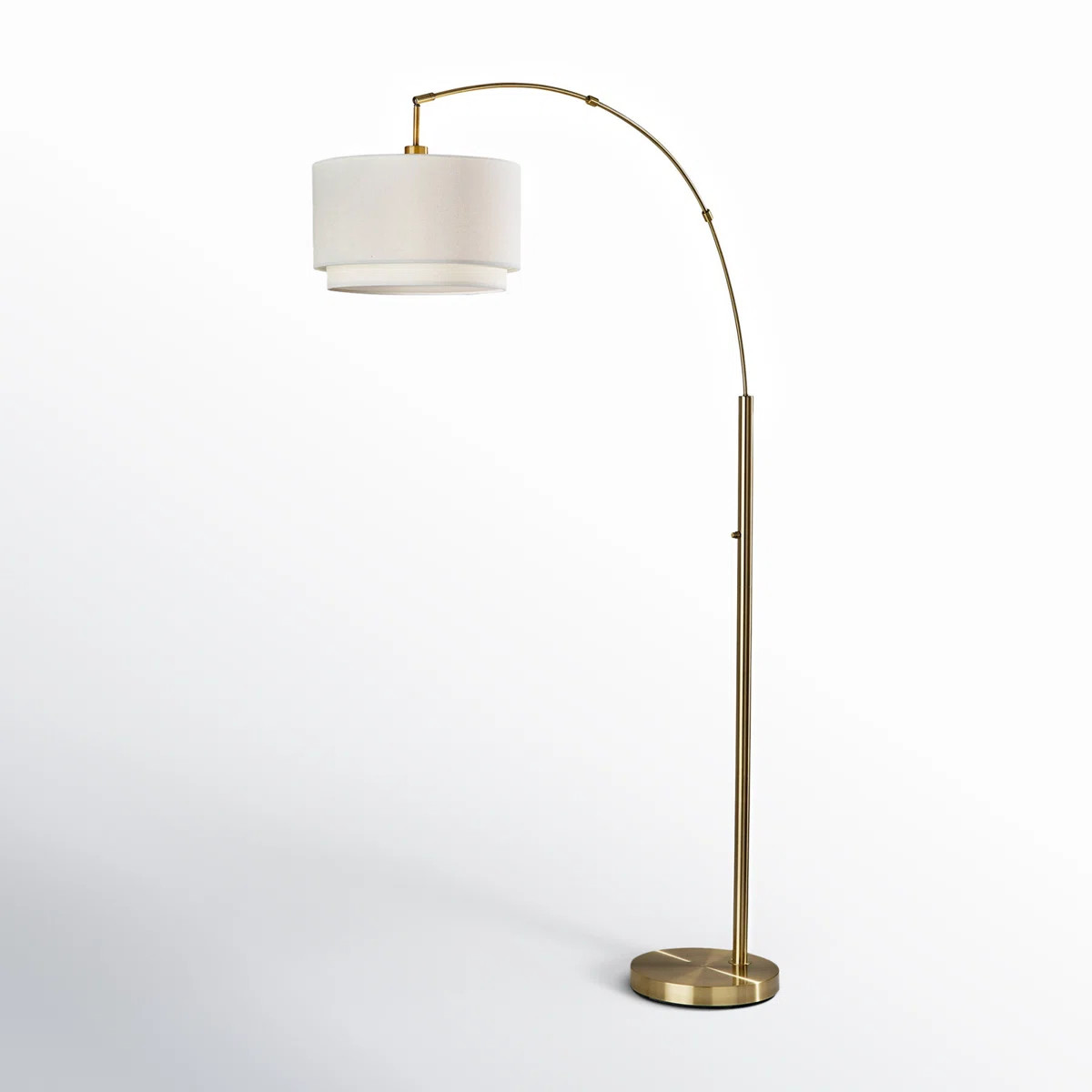 Joss & Main Finley 73.5'' Brass Arched/Arc Floor Lamp & Reviews | Wayfair | Wayfair North America