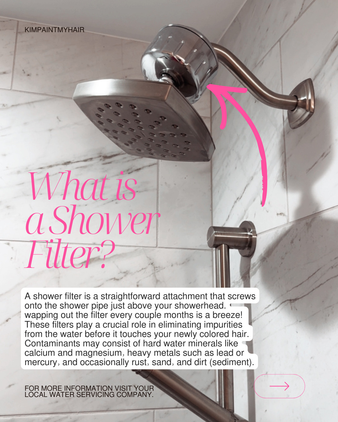 ✨ 3 Reasons You Want a Shower Filter

1. Mineral Build-up
2. Color Fading
3. Metals React with hair color. 

I choose to not melt hairs off in the shampoo bowl. No, thank you! 💛 

My personal shower filter 'Sprite' is both pictured and linked below! ⬇️ 

 

#LTKselfcare #LTKdayinmylife #LTKBeauty
