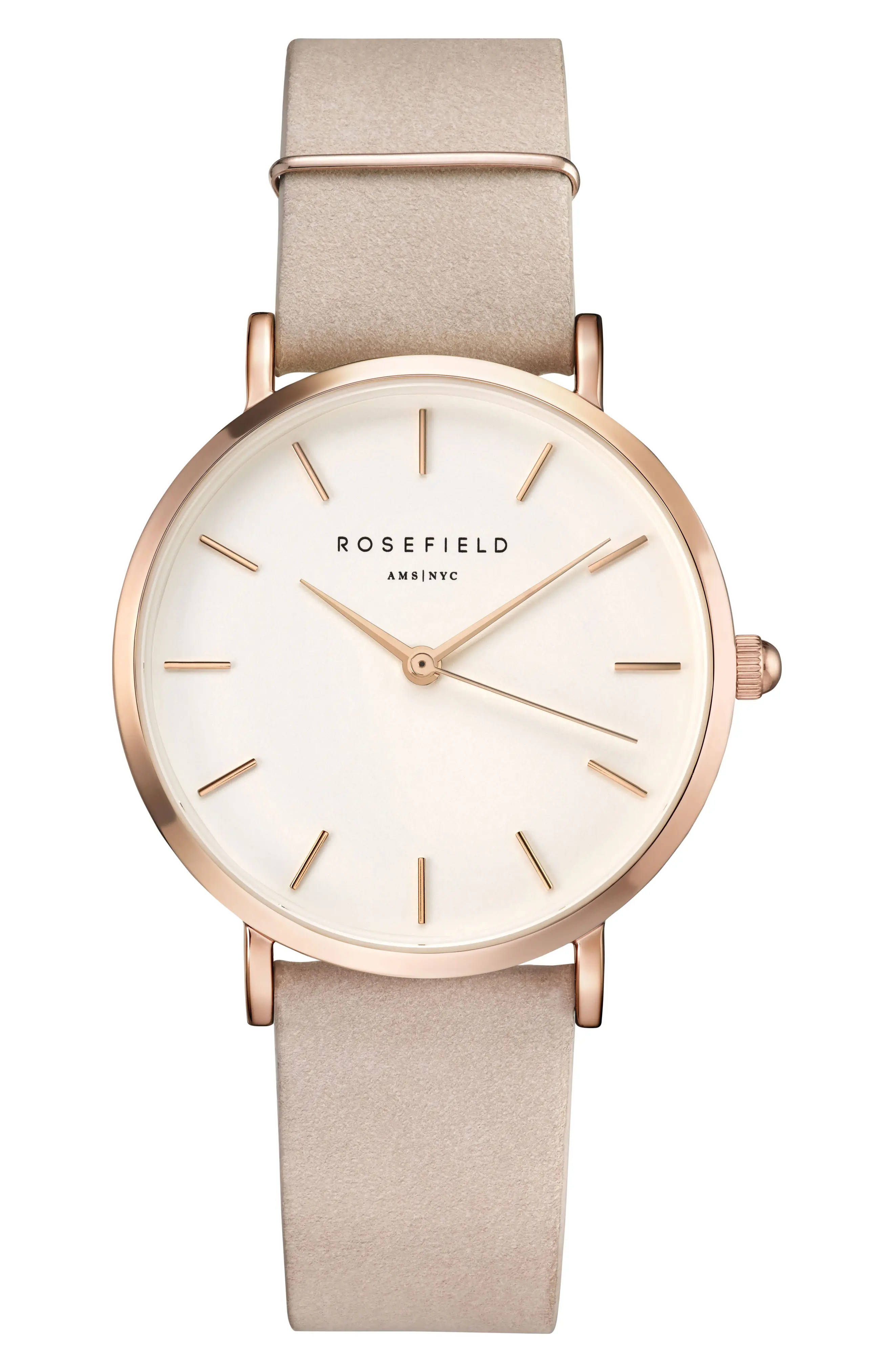 Holiday Leather Strap Watch & Bracelet Gift Set, 33mm | Nordstrom