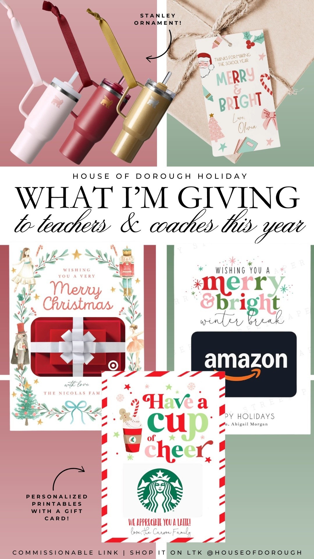 What I’m giving to teachers & coaches this year! 


Gift guide, christmas gifts, holiday gifts, gifts for everyone, gifts for teachers, gifts for coaches, gift ideas

#LTKKids #LTKGiftGuide #LTKHoliday
