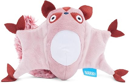 Barkbox Sheila Sugar Glidah Plush Toy for X-Small Dogs – 2-in-1 Squeaky & Crazy Crinkle Fun –... | Amazon (US)