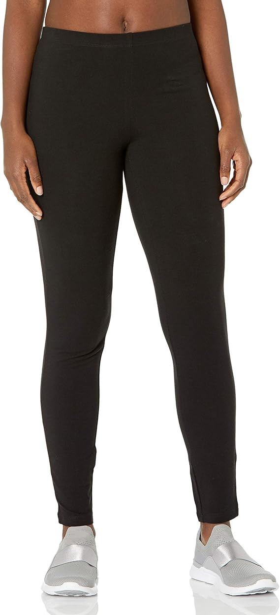 Hanes Women's Stretch Jersey Legging | Amazon (US)