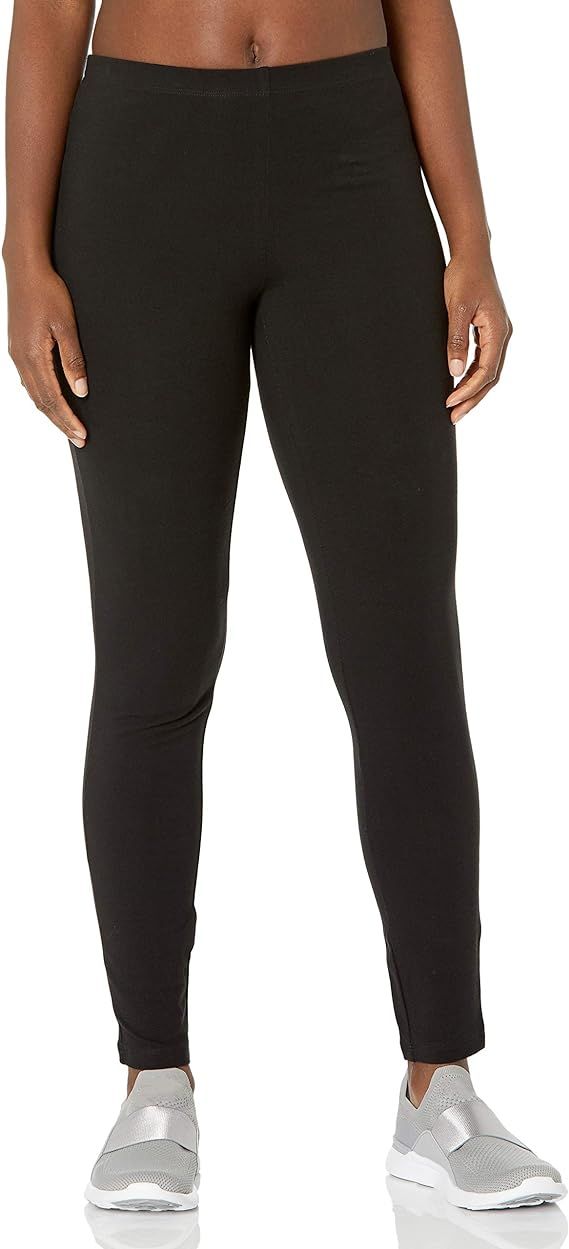Hanes Women's Stretch Jersey Legging | Amazon (US)