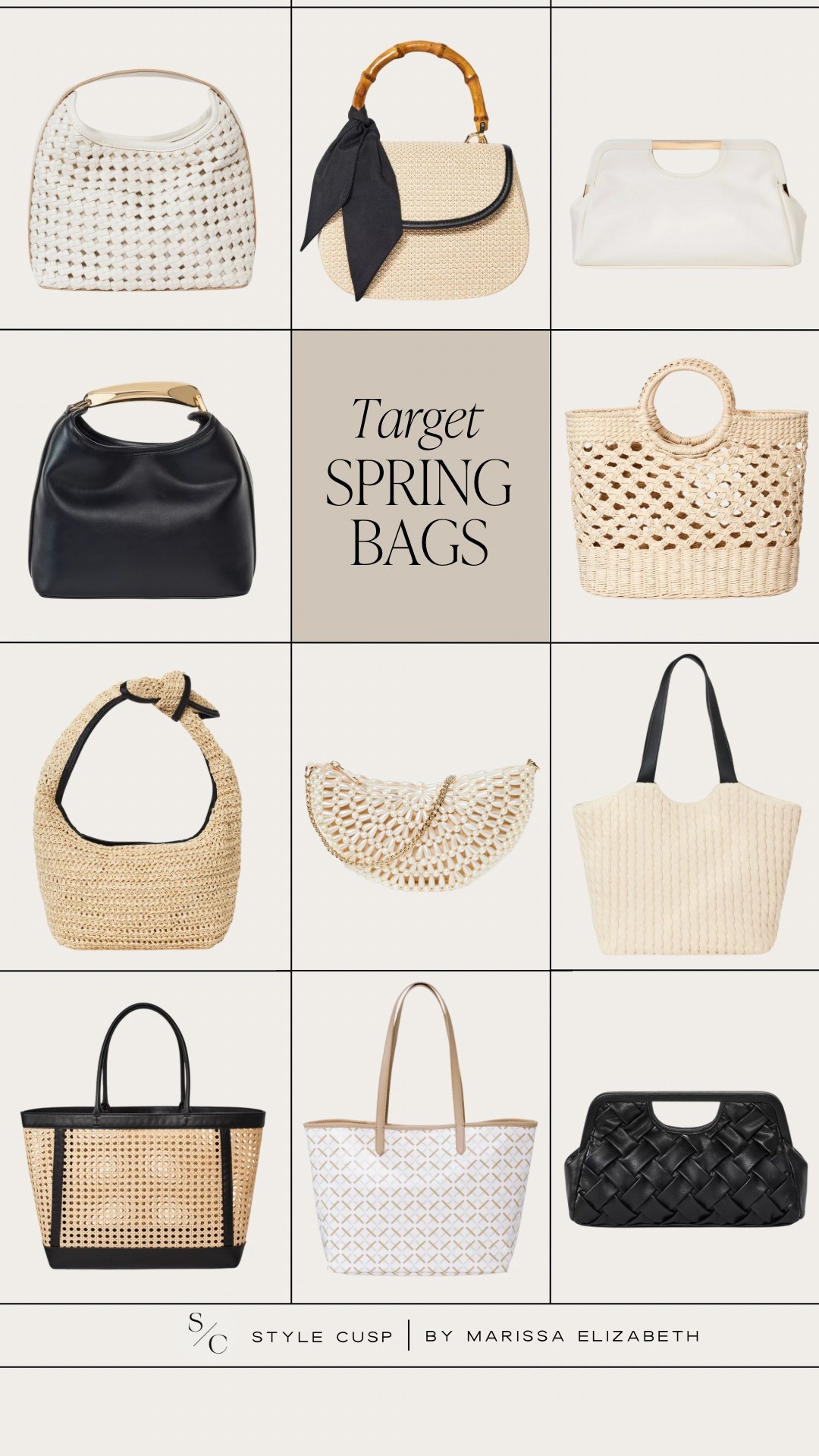 Target | Spring Bags

Spring style, spring accessories, spring fashion, target bag, target fashion, target style, neutral style, spring outfit, resortwear, vacation, wedding clutch, beach bag, beach tote, pool, swim bag

#LTKStyleTip #LTKFindsUnder50 #LTKItBag