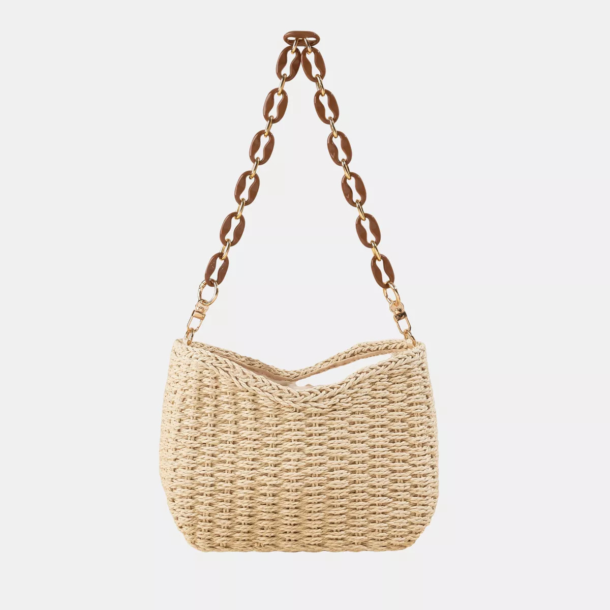 Women's Chic Crochet Crossbody Bag with Chainlink Strap - Cupshe | Target