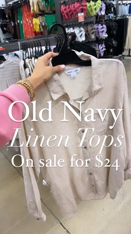 Like and comment “OLDNAVY10” to have all links sent directly to your messages. These tops are so versatile dress them up for work down as a coverup to the beach. Several pretty colors 💕
.
#oldnavy #oldnavystyle #linentop #casualoutfit #casualstyle #oldnavyfinds 

#LTKsalealert #LTKfindsunder50 #LTKstyletip