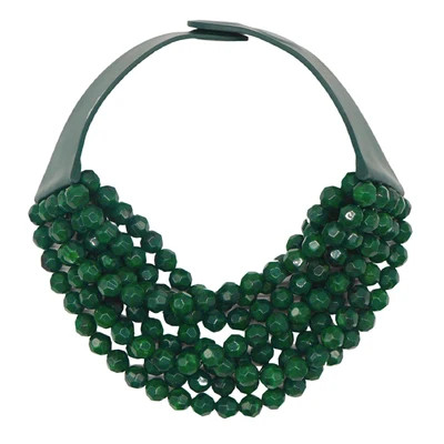 Bella Holiday Green Necklace | Fairchild Baldwin