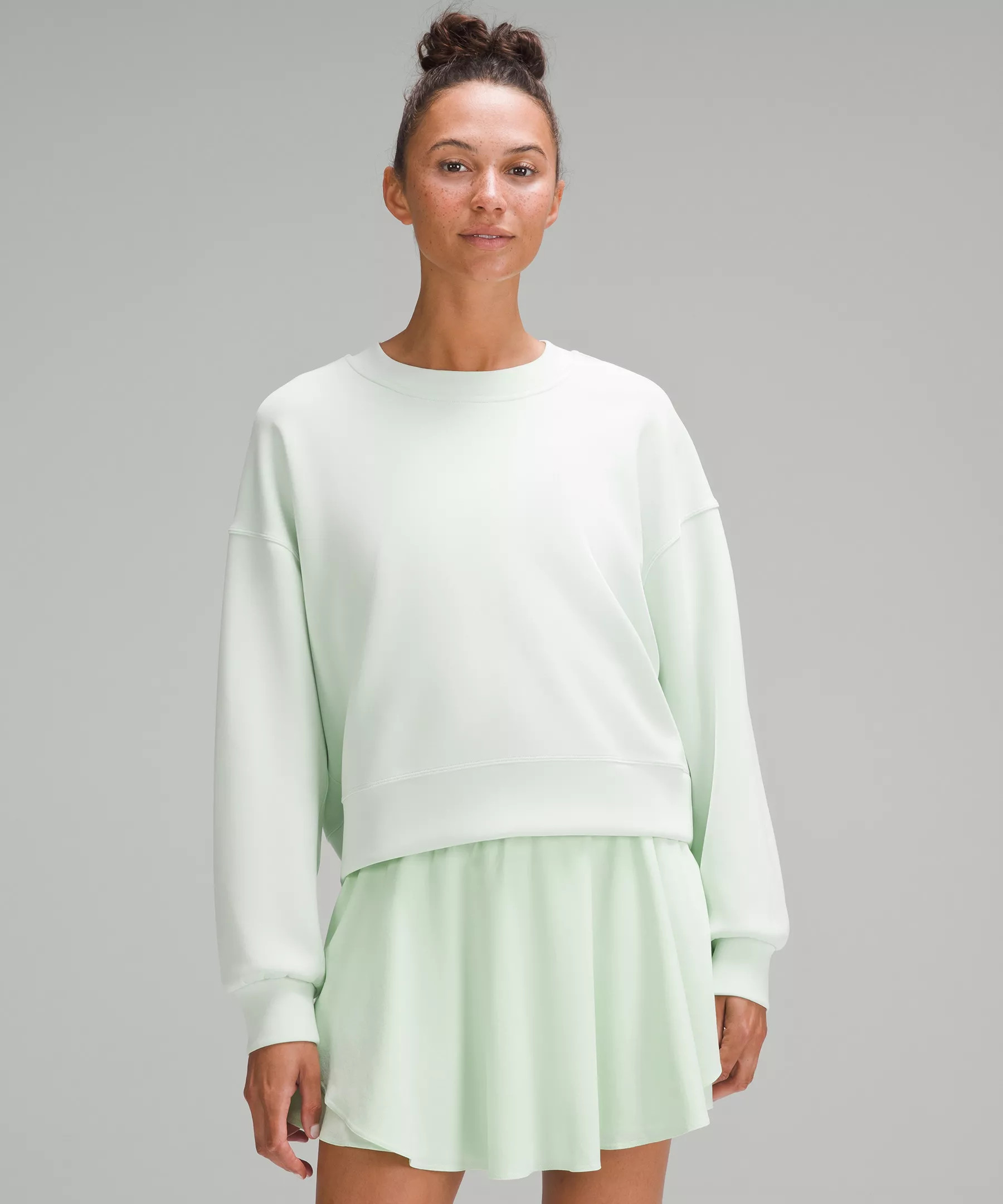 Softstreme Perfectly Oversized Cropped Crew | Lululemon (US)