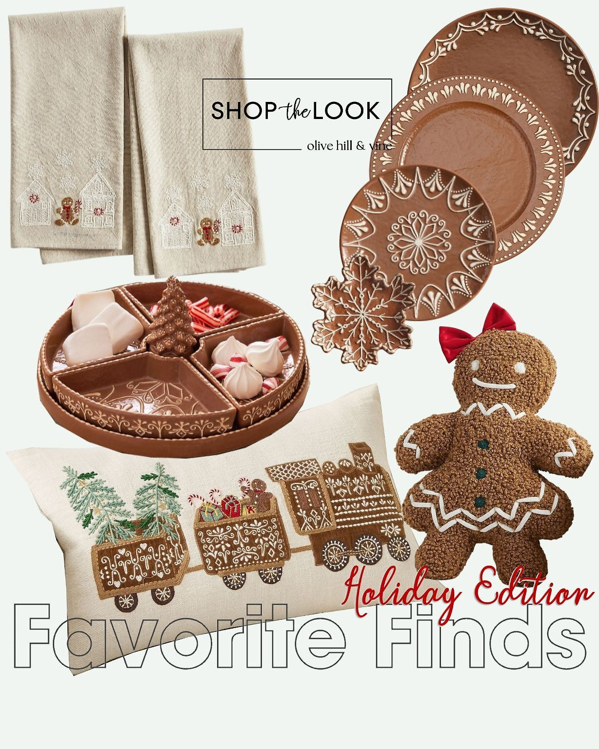 Holiday magic gets even sweeter with these gingerbread-themed Pottery Barn favorites. From serveware to accents, each piece brings instant charm—and yes, they can still arrive before Christmas! 

 

#LTKHoliday #LTKSeasonal #LTKHome