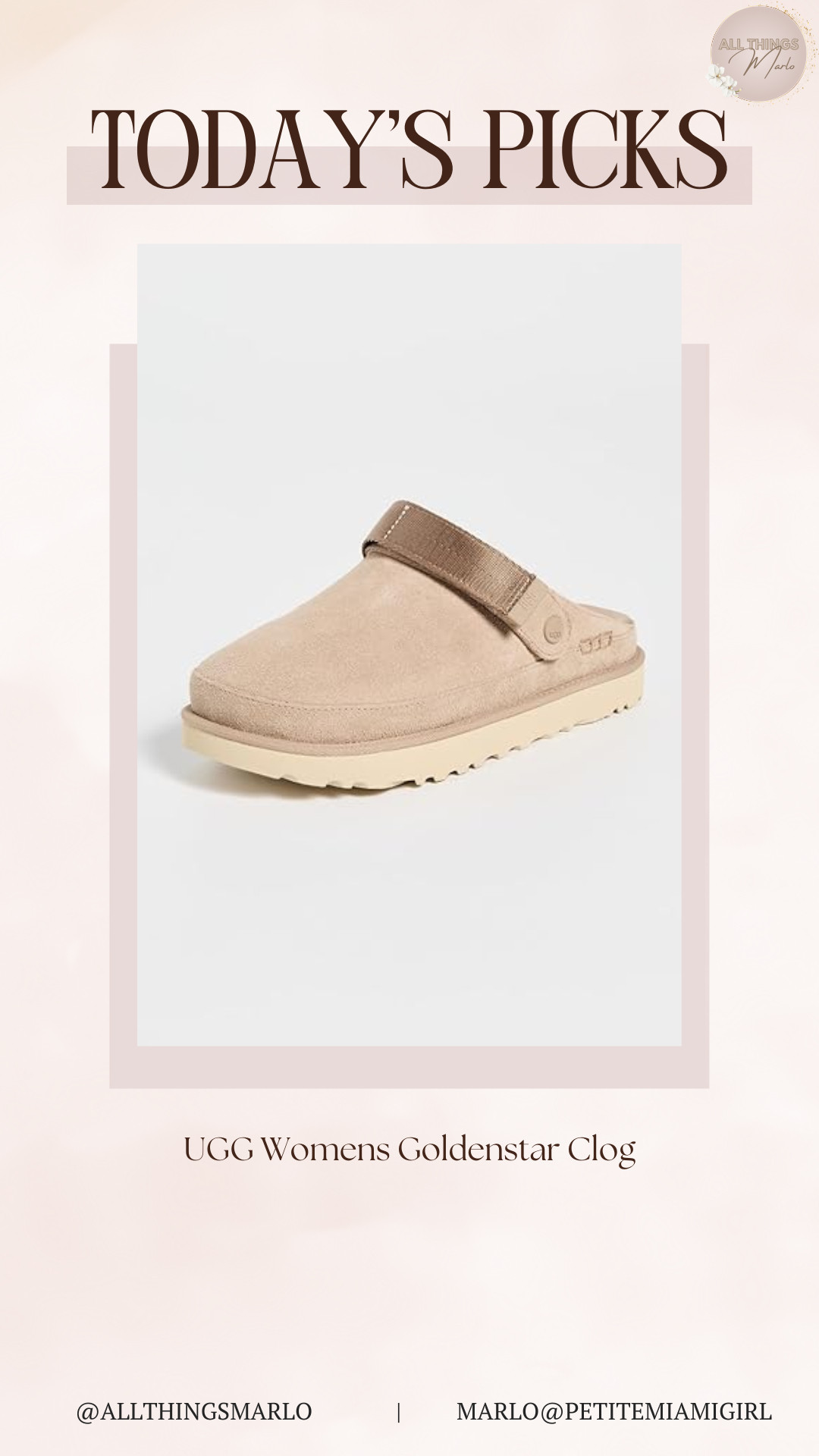 UGG Womens Goldenstar Clog 

 #LTKSeasonal #LTKStyleTip #LTKShoeCrush