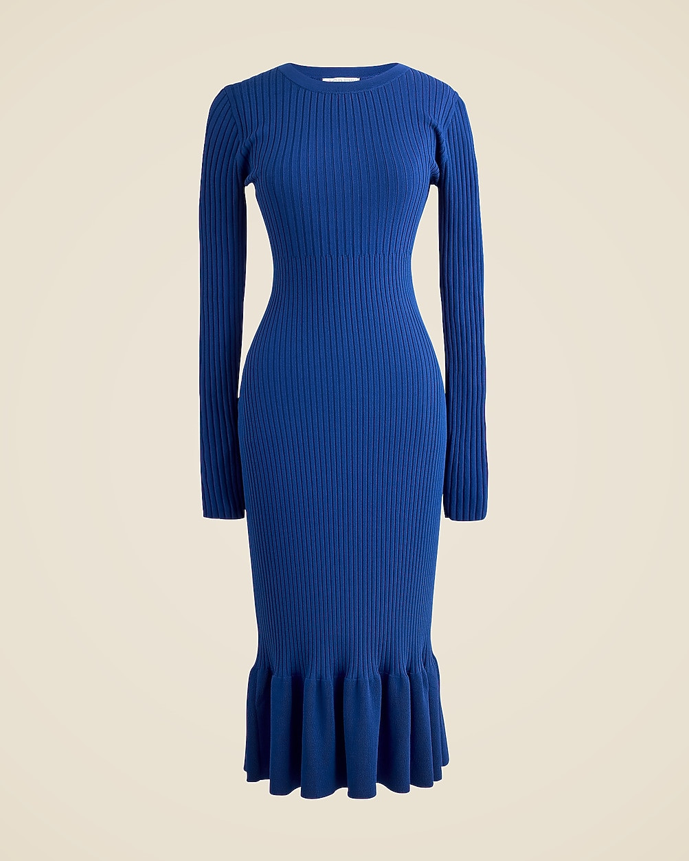 Super-stretch ruffle sweater-dress | J. Crew US