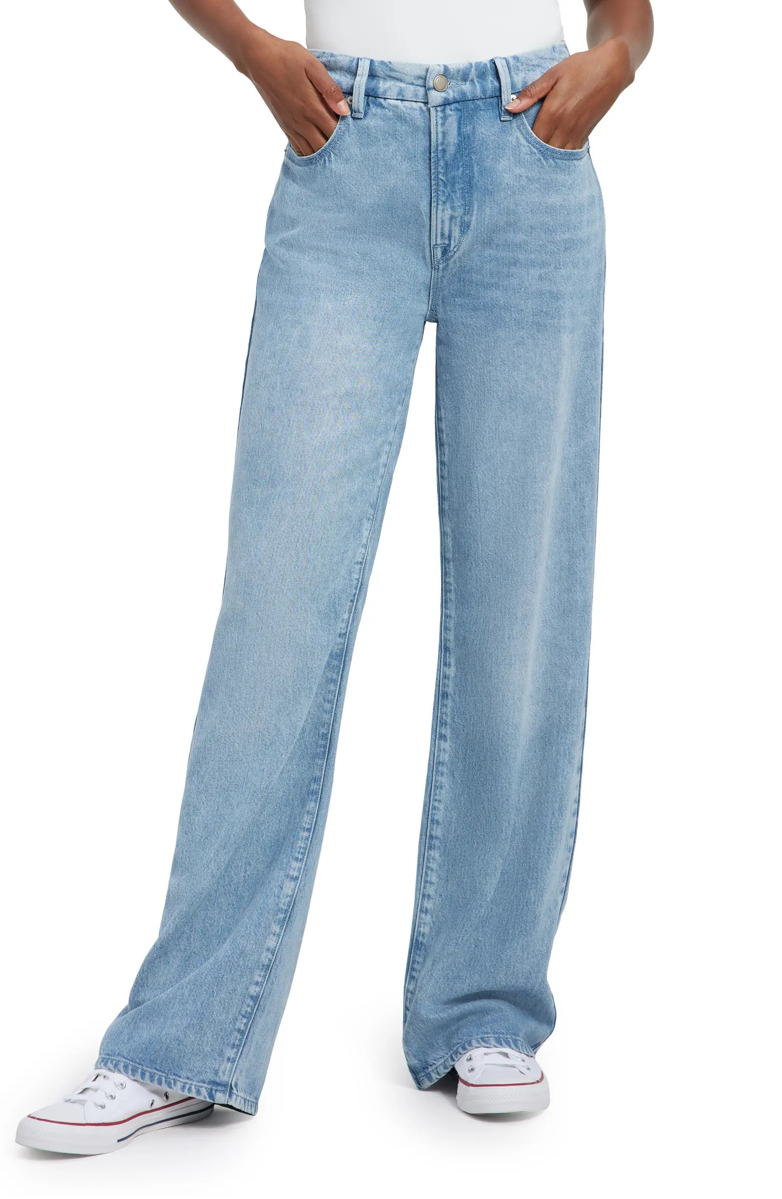 Weightless Good High Waist Wide Leg Jeans | Nordstrom