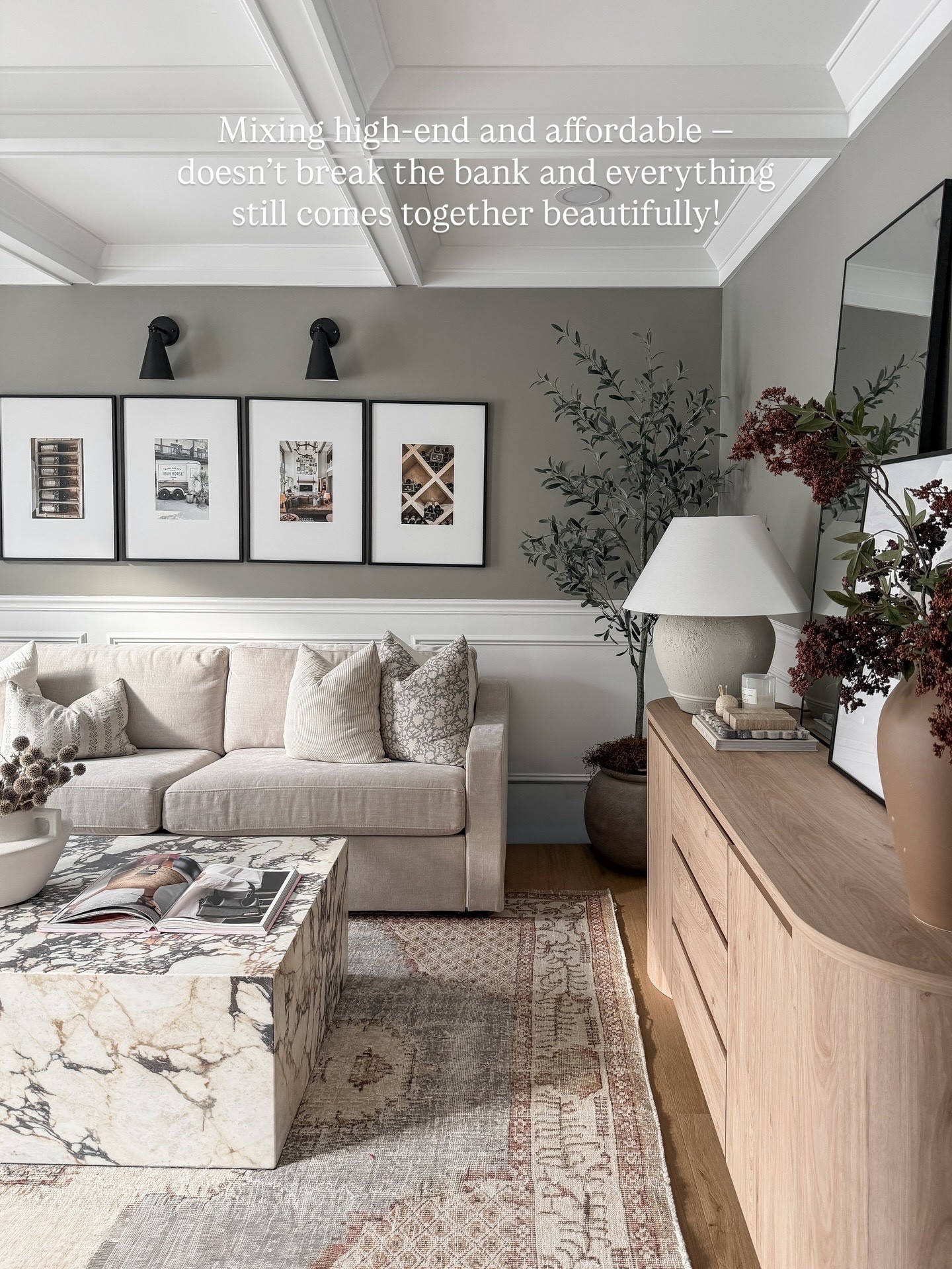 Mixing high end and affordable creates a beautiful space! 

#LTKHome #LTKSaleAlert #LTKFindsUnder50