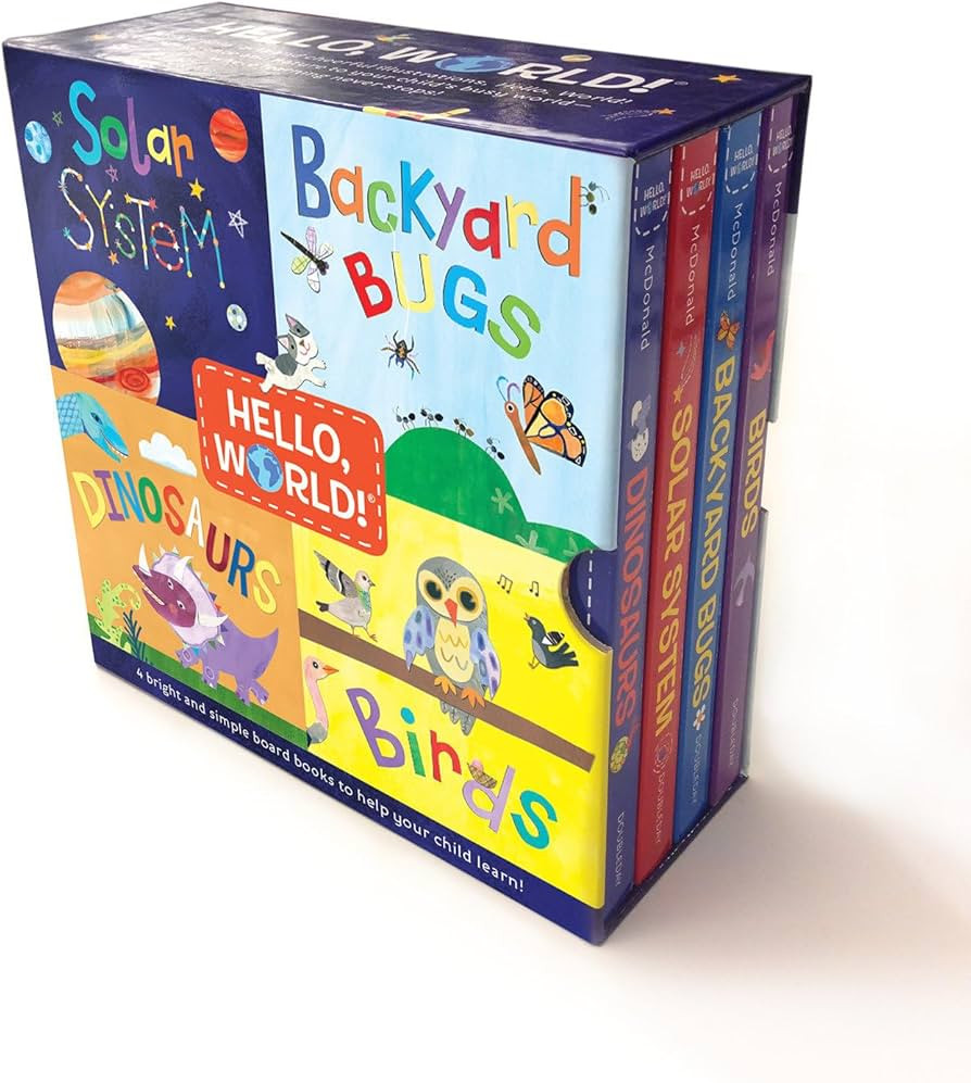 Hello, World! Boxed Set: Solar System; Dinosaurs; Backyard Birds; Bugs | Amazon (US)