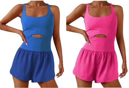 Amazon deal of the day! These cut our shorts rompers are on sale for only $13!! Athletic romper! Running romper! 

#LTKsalealert
