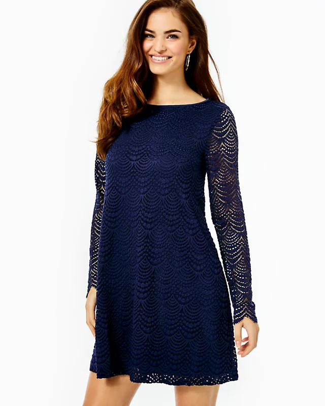 Ophelia Lace Swing Dress | Lilly Pulitzer