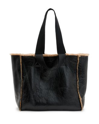 Izzy Shearling Leather Tote | Bloomingdale's (US)