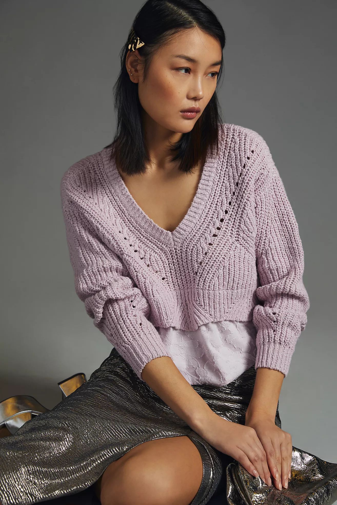 By Anthropologie Layered Sweater | Anthropologie (US)