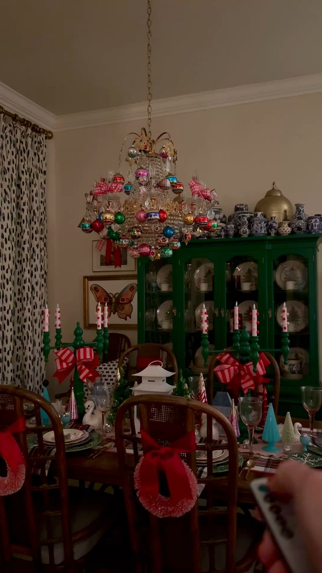 Loving these battery operated candles! (Pom Poms added by me)
Steady or flicker, dimmer, several timer options. 

#LTKHome #LTKHoliday