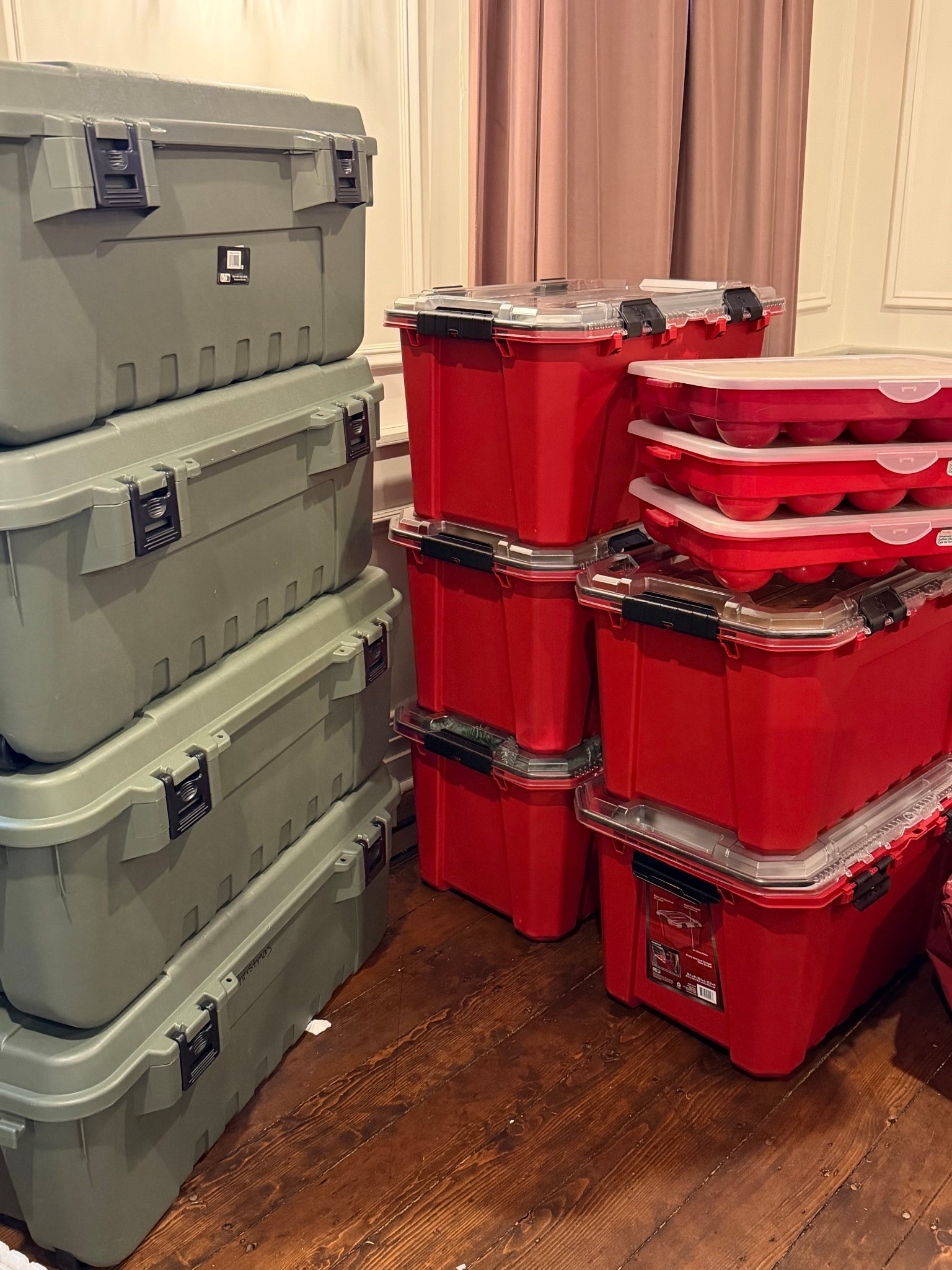 Great storage bins for your seasonal decor. They are so sturdy and waterproof. #storagebins #storage 

#LTKHome #LTKU