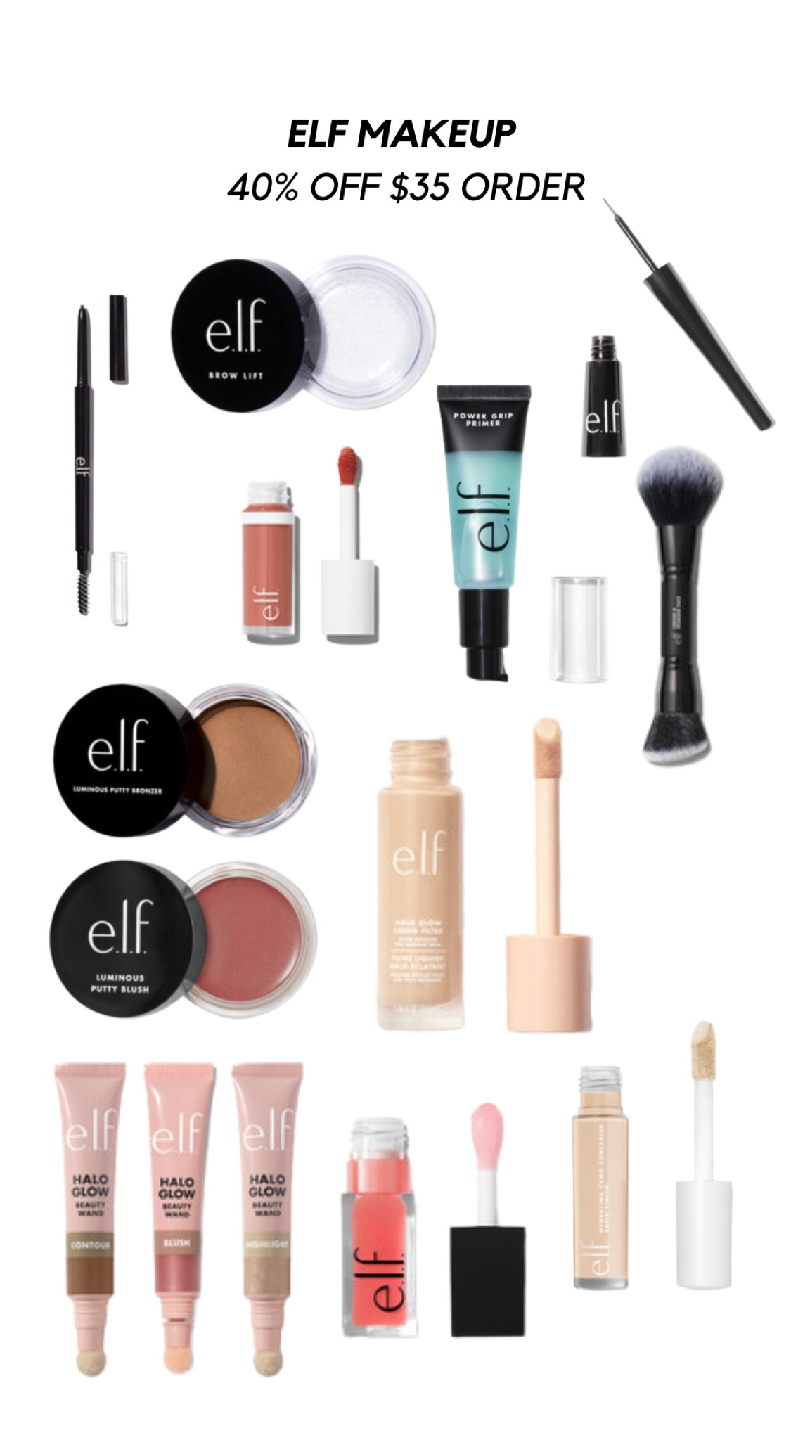 Basically if you want my entire makeup routine & products - here they are. These have gone viral for so many reasons - they’re the greatest dupes for high end makeup and I love how affordable they are. Right now it’s 40% off when you spend $35!

#LTKSpringSale #LTKsalealert #LTKbeauty