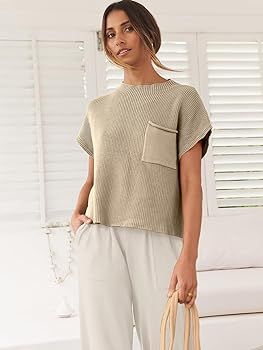 Caracilia Womens Two Piece Outfits Sweater Sets Loungewear Matching Lounge Set Sweatsuit Tracksui... | Amazon (US)