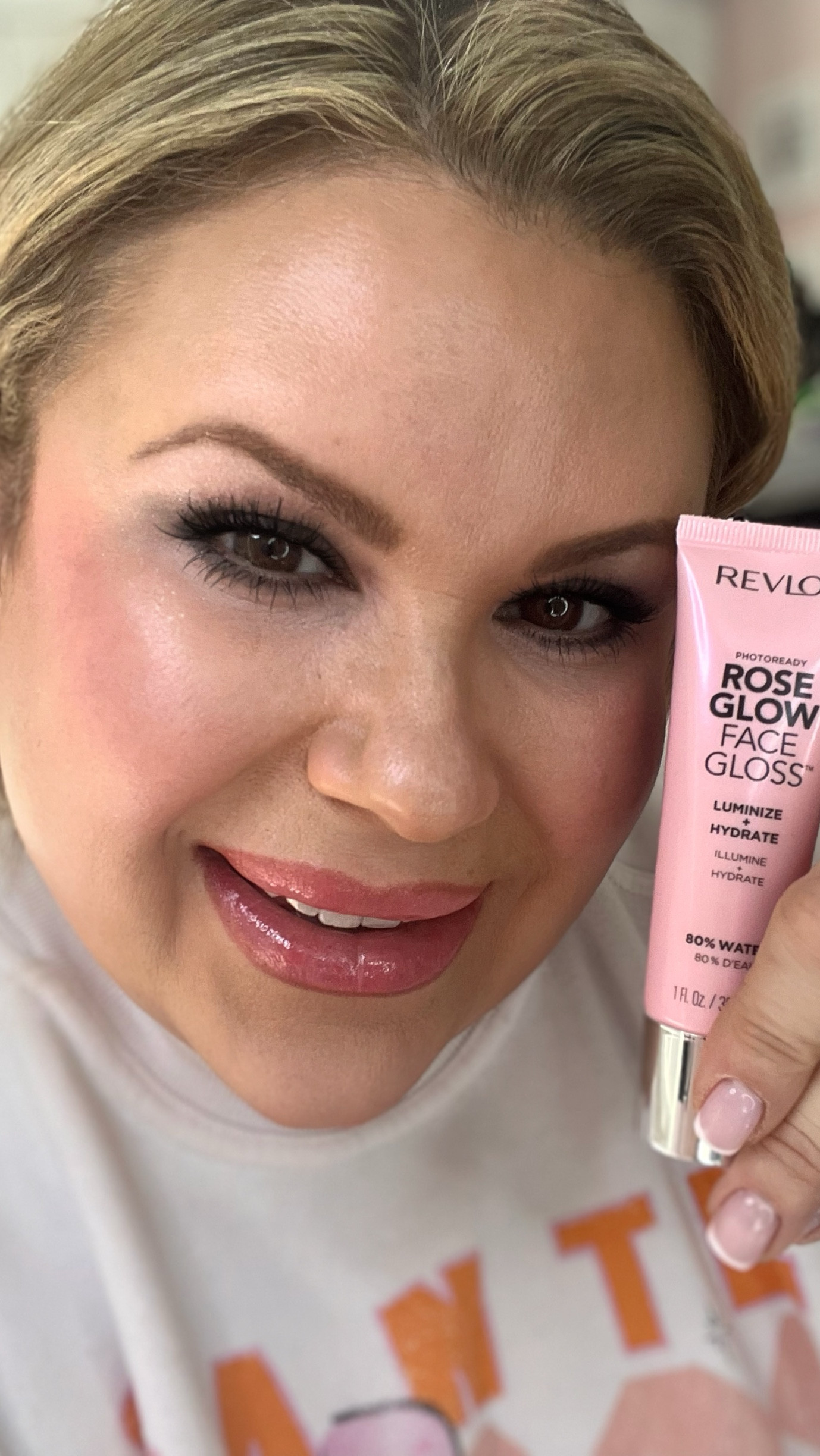 Revlon rose glow face gloss is just lovely. It gives the prettiest Rosie glow to your skin without being glittery. Mixes in well with your foundation for an added Dewey glow or worn alone is absolutely beautiful.

#LTKBeauty #LTKFindsUnder50 #LTKOver40