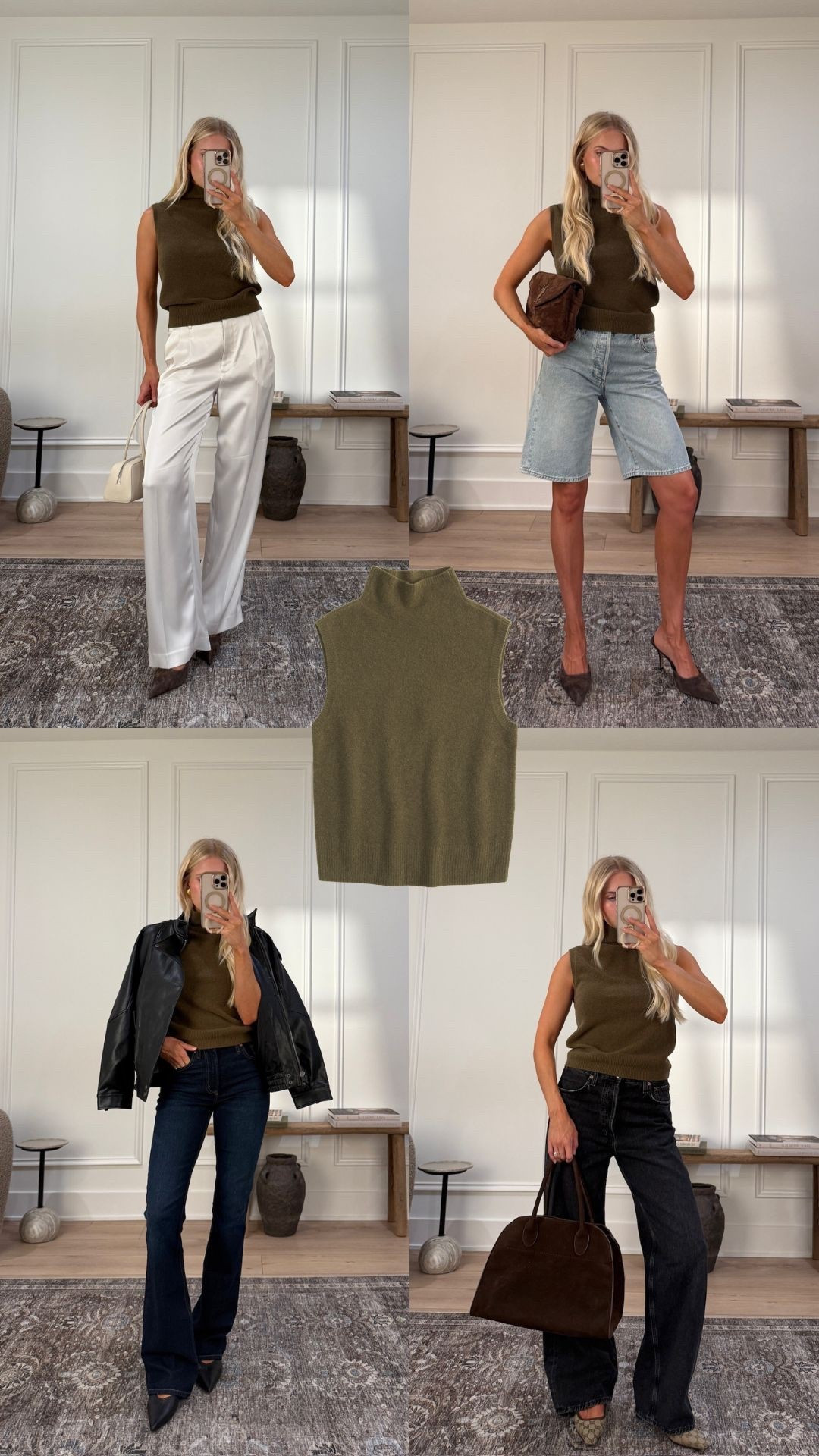 Code AFKATHLEEN for 20% off my collection with Abercrombie! Wearing a size small in the top from my Abercrombie collection! Other sizing below:

• Top Left: size 6 pants (go with your normal size), shoes tts

• Top Right: size 26 shorts, shoes tts

• Bottom Left: size 26 long jeans (from my collection), size small jacket, linking similar shoes

• Bottom Right: size 26 jeans, bag color: coffee in size large, linking similar shoes

[ Heaven Mayhem code KATHLEEN15 ]

#kathleenpost Abercrombie fall collection, Abercrombie new arrivals, chic fall fashion, fall outfit inspo

#LTKStyleTip #LTKSeasonal