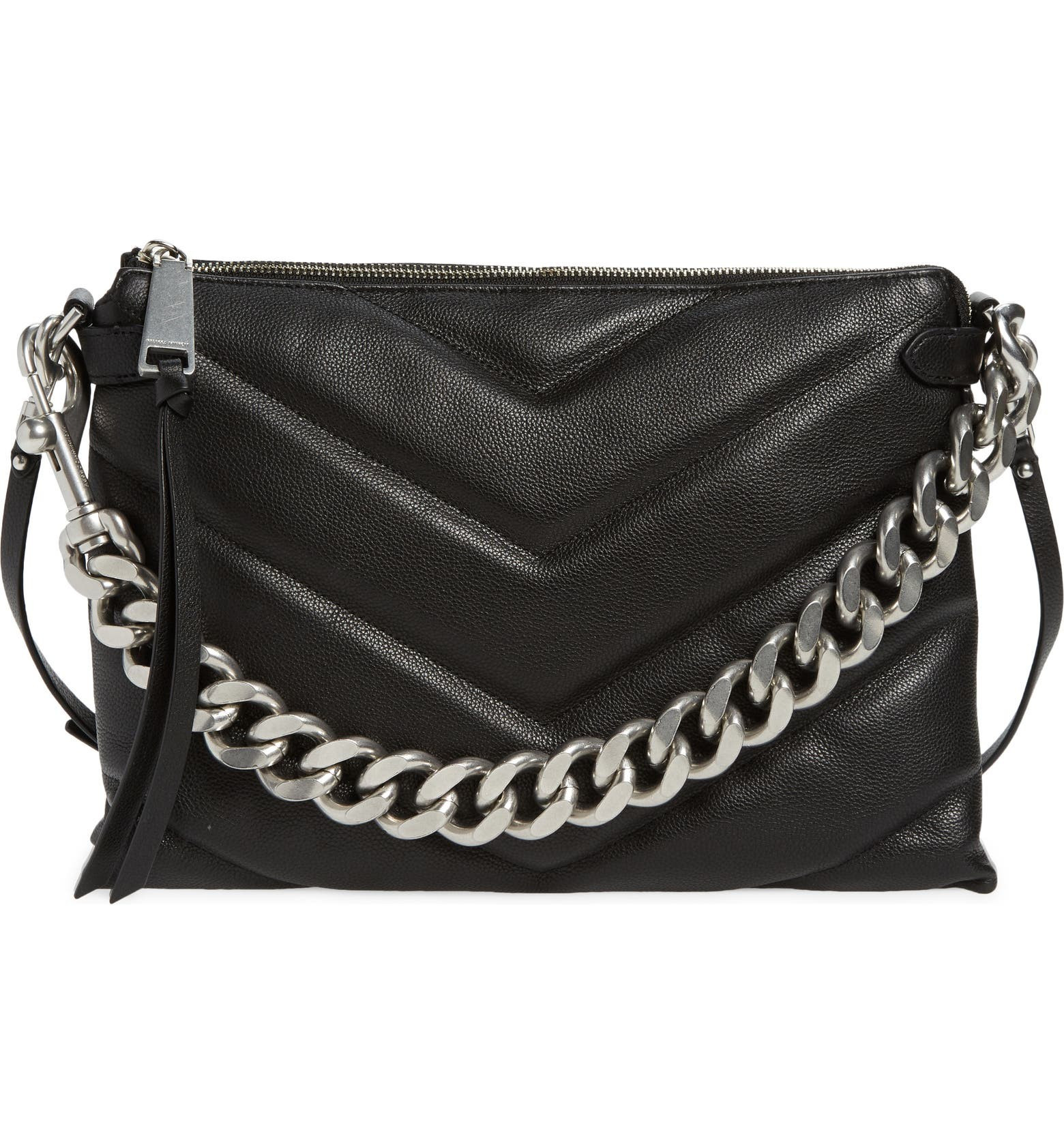 Edie Maxi Leather Crossbody Bag | Nordstrom